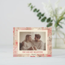Vous êtes ma Saint-Valentin carte personnalisée av