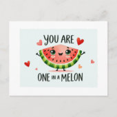 Postale Vous êtes un sur une carte Melon (Devant)
