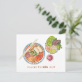 Postale Vous êtes une carte Rieu (Debout devant)