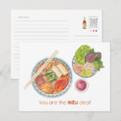 Postale Vous êtes une carte Rieu (Devant / Derrière)