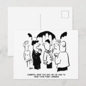 Postale Vows mariages - Prendre la première réponse Carte (Devant / Derrière)