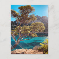 Vue de la Côte d'Azur à Marseill France Carte post