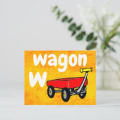 Postale w - carte flash du wagon (Debout devant)