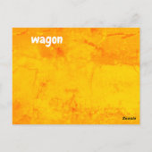 Postale w - carte flash du wagon (Dos)