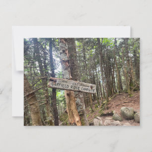 Postale White Mountains Garfield Ridge Camping Carte posta