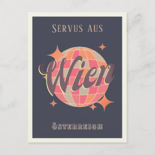 Postale Wien Vienna Österreich Autriche Retro Carte postal