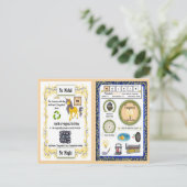 Postale Wolfie - Tungsten Horn Carte de jeu Unicorn (Debout devant)