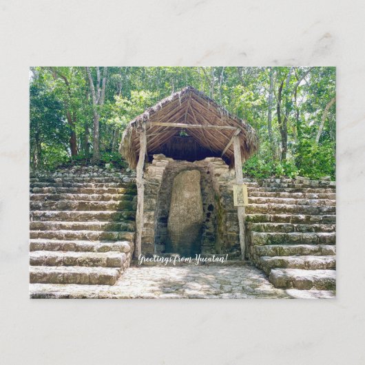 Postale World2Celebrate : Salutations du Yucatán ! Carte p (Devant)