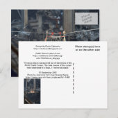 Postale WTC6 image 2 sur le dos non brillant de la carte p (Devant / Derrière)