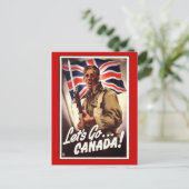 Postale WW1 carte collectrice 1914 CANADA PROPAGANDA (Debout devant)