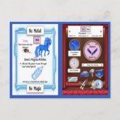 Postale Xena - Carte de jeu Xenon Horn Unicorn (Devant)