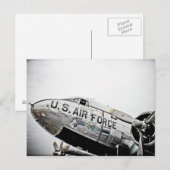 Postale Yankee Doodle Dandy Air Force Warbird Carte postal (Devant / Derrière)