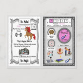 Postale Yitzy - Ytterbium Horn Carte de jeu Unicorn (Dos)