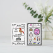 Postale Yitzy - Ytterbium Horn Carte de jeu Unicorn (Debout devant)