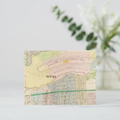 Postale Yonkers Atlas de carte NY (Debout devant)