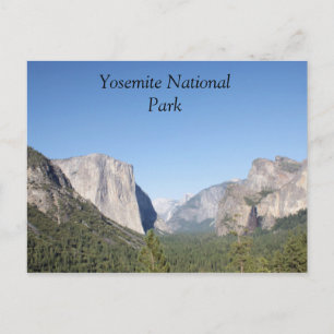 Postale Yosemite Parc National El Capitan photo Carte post