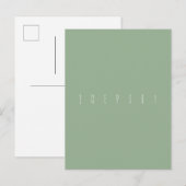 Postale Youpie Félitimation Félicitations Carte de voeux (Devant / Derrière)