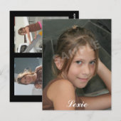 Postale Zeds de la carte Comp du modèle (Devant / Derrière)