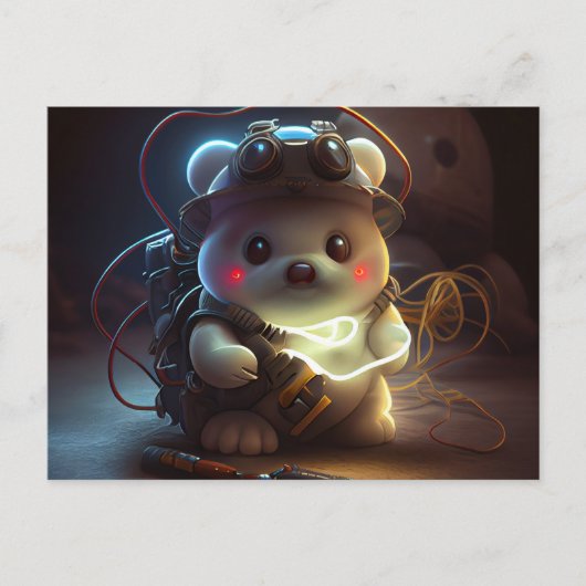 Postales Baby Funny-kaarten Briefkaart (Voorkant)