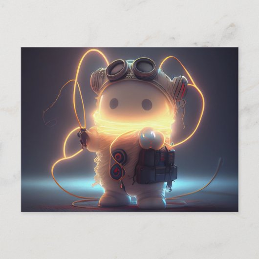 Postales Baby Funny-kaarten Briefkaart (Voorkant)