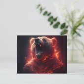 Postales bear red kaarten (Staand voorkant)