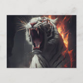 Postales White Tiger Briefkaart (Voorkant)