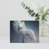 Postales White Wolf Briefkaart (Staand voorkant)