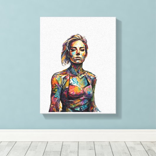 Postar canvas kunst (Insitu (Houten vloer))