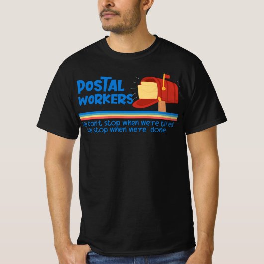 Postarbeiders Essential Cute Quote Souvenirs T-shirt (Voorkant)