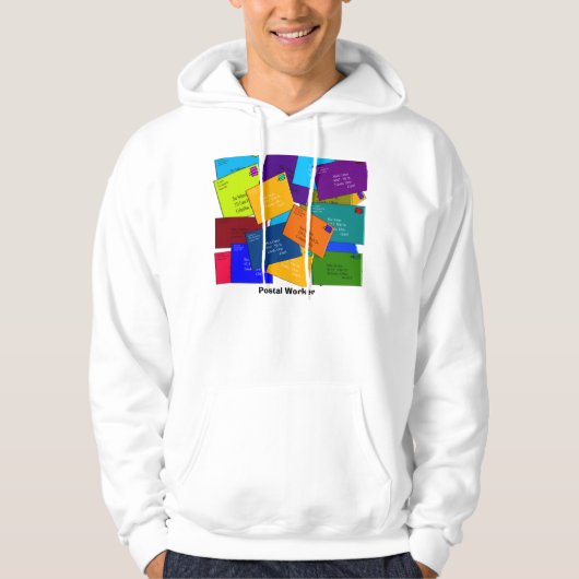 Postarbeiders T-Shirts en Hoodies Letters (Voorkant)