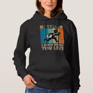 Postbeambte Grappige Carrier Mailman Post Kantoor Hoodie