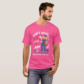 Postbeambte Post Lady Post Officer Mail Carrier T-shirt (Voorkant volledig)