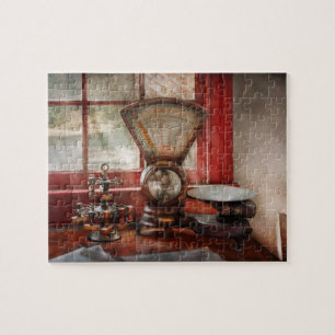 Postbode - De postwegerweegschaal Legpuzzel