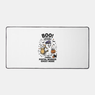 Postbode Geest Modus Halloween Levering Design Bureaumat