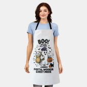 Postbode Geest Modus Halloween Levering Design Schort (Gedragen)