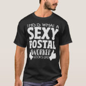 Postbode Joke Postman Postal Worker Mail T-shirt (Voorkant)
