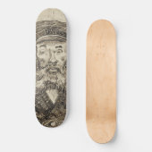 Postbode Joseph Roulin (Sepia schets) (door van Go Skateboard (Voorkant)