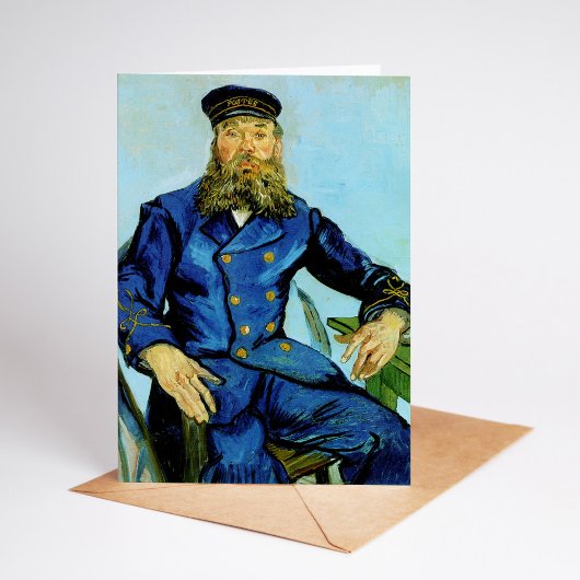 Postbode Joseph Roulin | Vincent van Gogh Kaart
