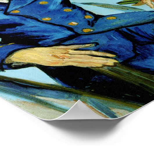 Postbode Joseph Roulin | Vincent van Gogh Poster (Hoek)