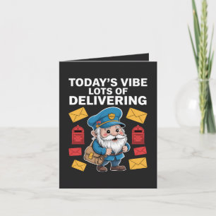 Postbode Kabouters Post Feestdagen Kaart