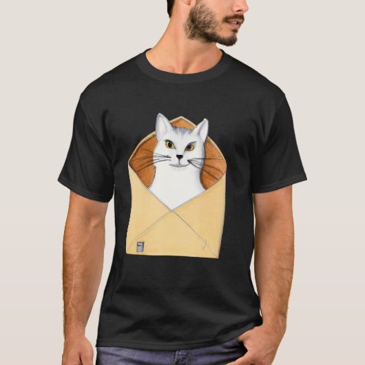 Postbode kitten postbode kat t-shirt (Voorkant)