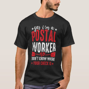 Postbode Postbezorger Postkantoor 2 T-shirt