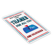 Postbode Postbode Hartelijk dank voor alle e-mail Magneet (Rechterzijde)