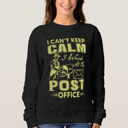 Postbode Postbode Postbode Postbode Kantoor Trui (Voorkant)