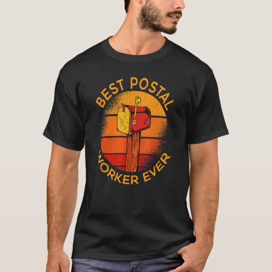 Postbode Postbode Postbode Postbode T-shirt (Voorkant)