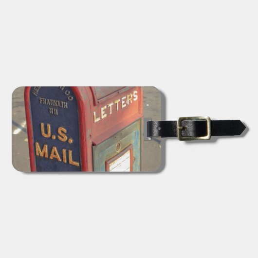  postbus bagagelabel (Voorkant horizontaal)