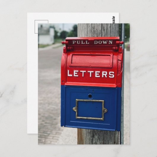  postbus briefkaart (Voorkant / Achterkant)