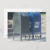 Postbus Briefkaart (Voorkant / Achterkant)