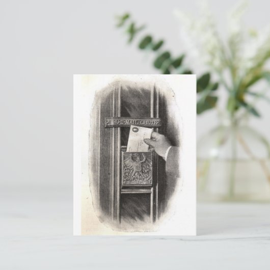  postbus briefkaart (Staand voorkant)