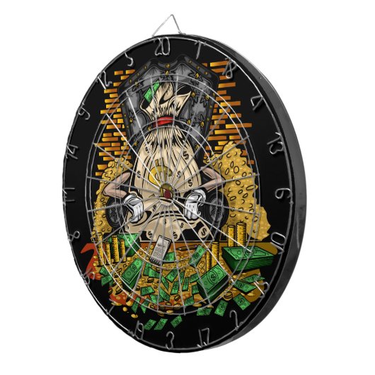 Postbus Dartbord (Voorkant Rechts)